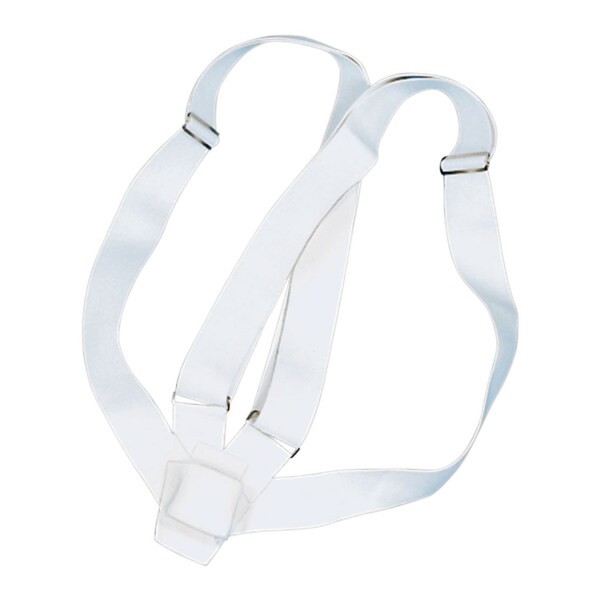 White Web Carrying Belt Double Strap